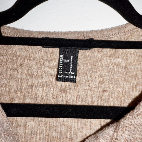 Forever 21 Tan Bodysuit! - Picture 2 of 5